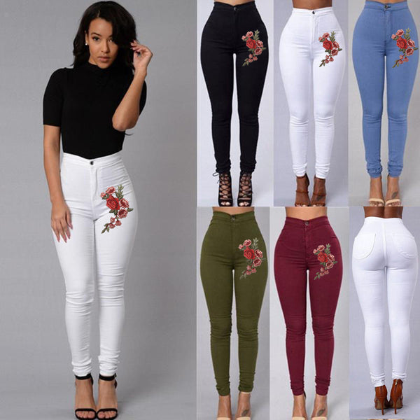 Skinny Stretch Leggings Jeans. - Meyar