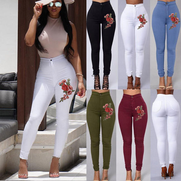 Skinny Stretch Leggings Jeans. - Meyar