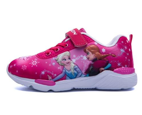 2019 Spring New Children Shoes Girls Sneakers Elsa Anna Princess Kids Shoes Fashion Casual Sport Running Leather Shoes for girls - Meyar