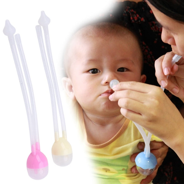 New Born Baby Safety Nose Cleaner Vacuum Suction Nasal Aspirator Nasal Snot Nose Cleaner Baby Care High Quality Infants children - Meyar