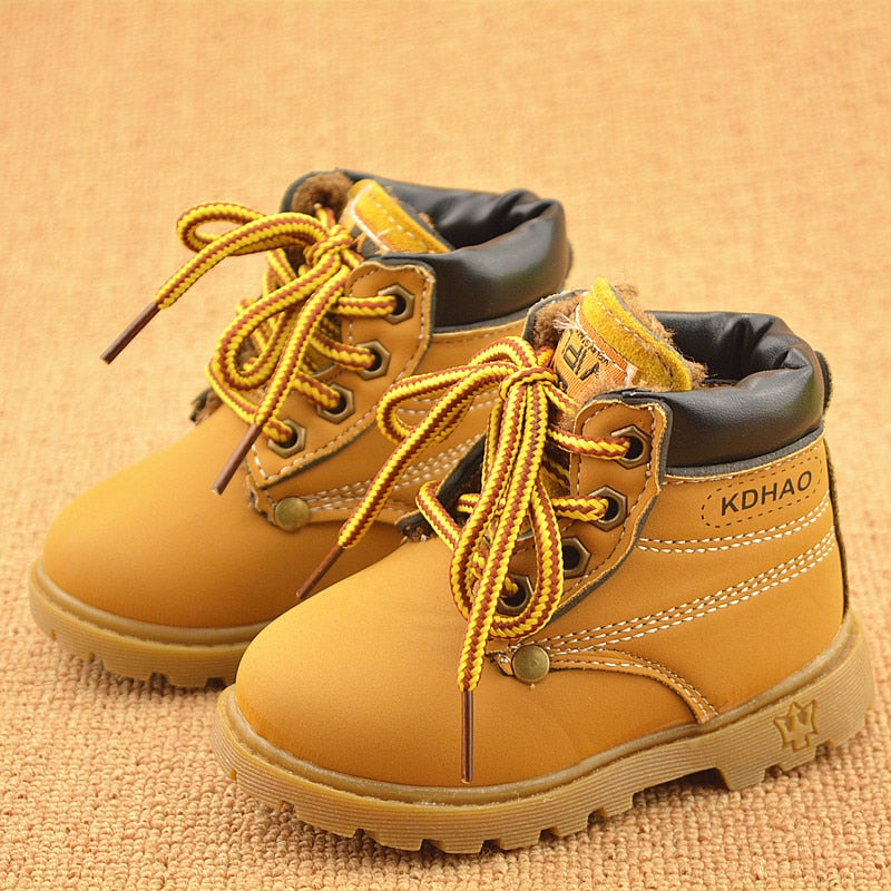 Spring Autumn Winter Children Sneakers Martin Boots Kids Shoes Boys Gi ...