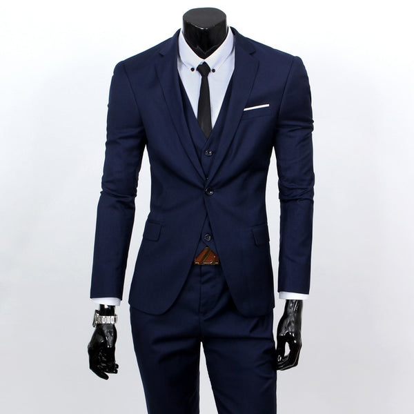 2018 Men's fashion three piece suit sets - Meyar